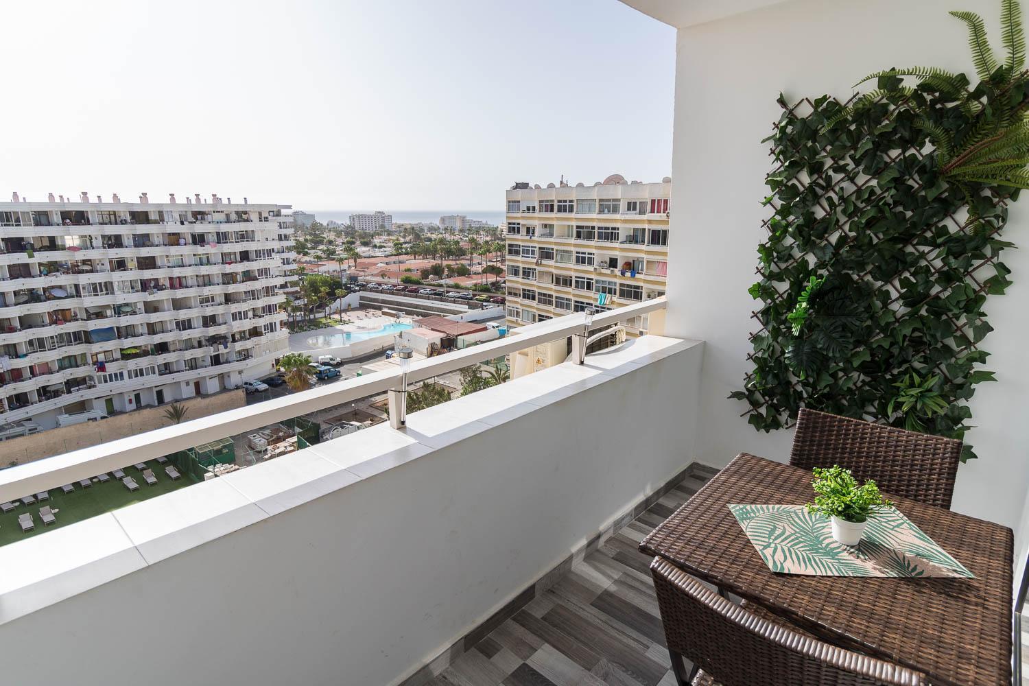 Blue Sky, Apartamento Vista Oceano Playa del Ingles  Bagian luar foto