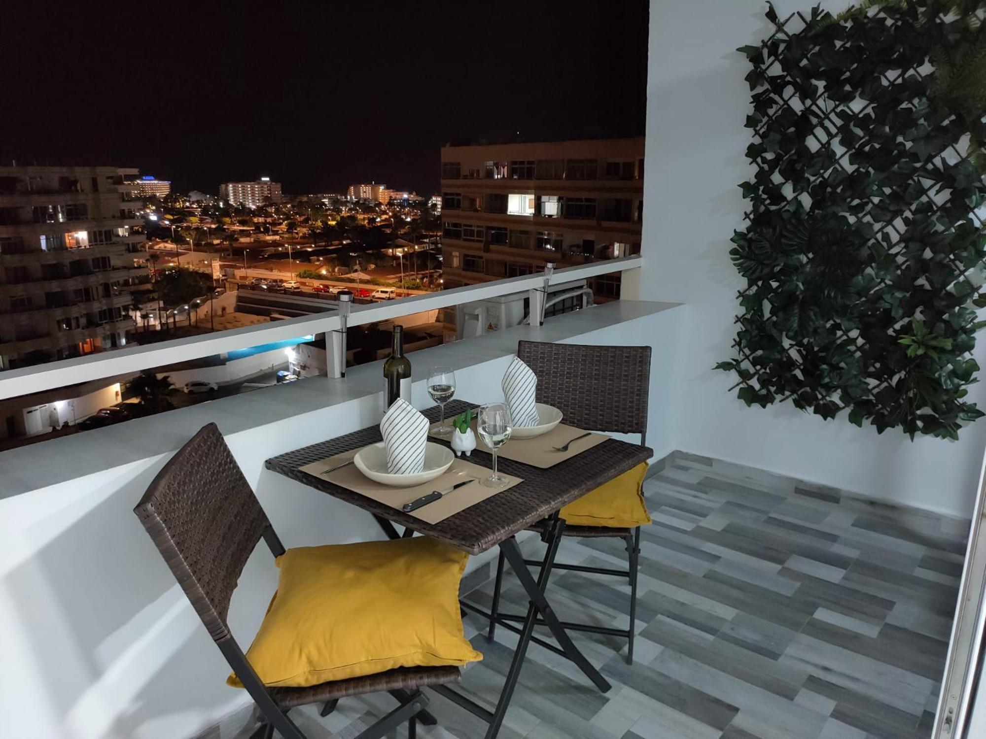 Blue Sky, Apartamento Vista Oceano Playa del Ingles  Bagian luar foto